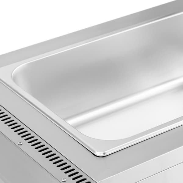 Bain-marie gasvandvarmer 0,02 bar 3300 W 1 x GN 1/1