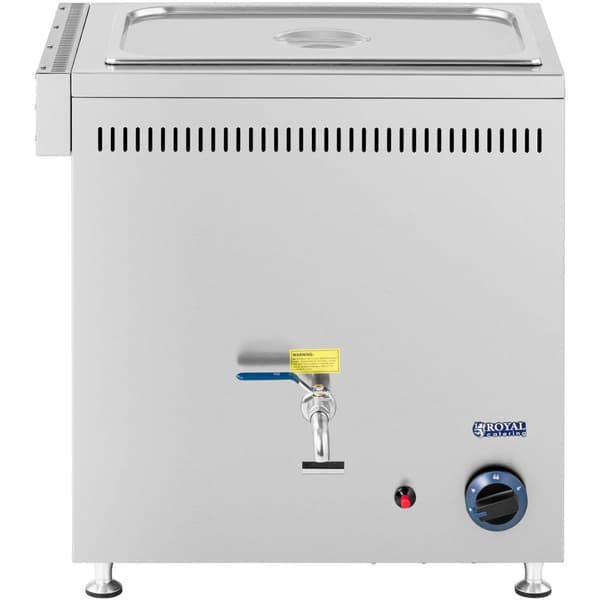 Bain-marie gasvandvarmer 0,02 bar 3300 W 1 x GN 1/1