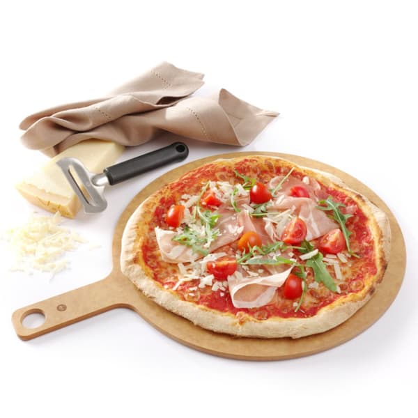 Pizzaspatelbræt til servering udskærende, rund, diameter. 305 mm - Hendi 505533
