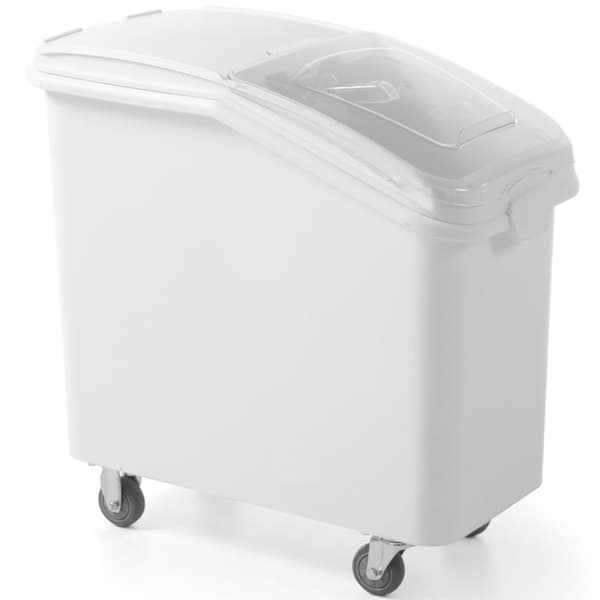 Catering kärrykontti irtotuotteille, sokerille, rouheille, riisille, pyörillä, 81 l - Hendi 877913