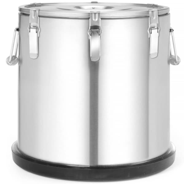 Termos, catering lämpösäiliö ruoan kuljetukseen, ruostumatonta terästä, 20 l - Hendi 707494