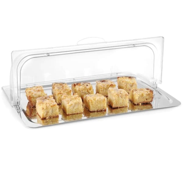 ROLLTOP läpinäkyvä avattava kansi GN 1/1 -alustalle