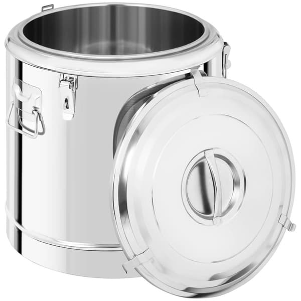 Catering termospullo hanalla juomien kuljetukseen, teräs, 50L