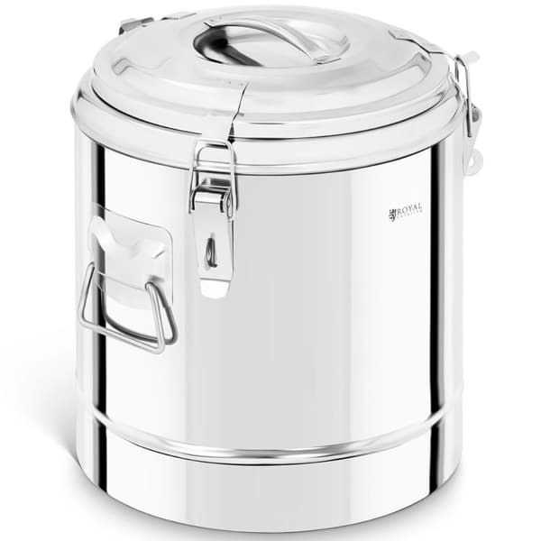 Catering termospullo ruoan kuljetukseen, teräs, 12L