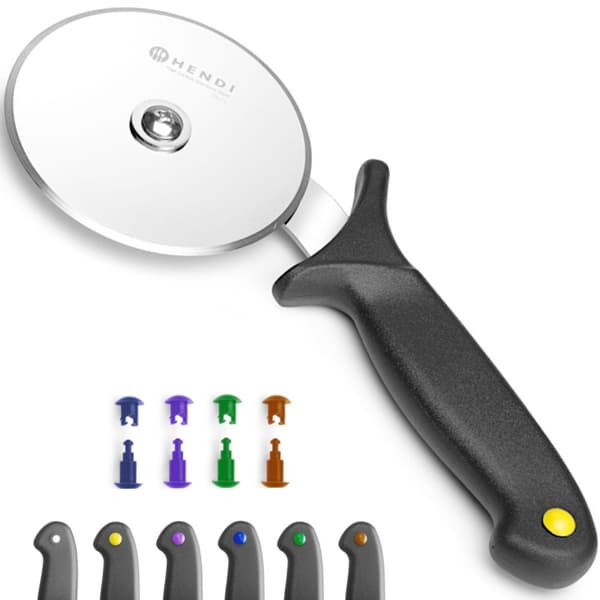 Pizzaskærer med HACCP clips, dia. 100 mm - Hendi 617014