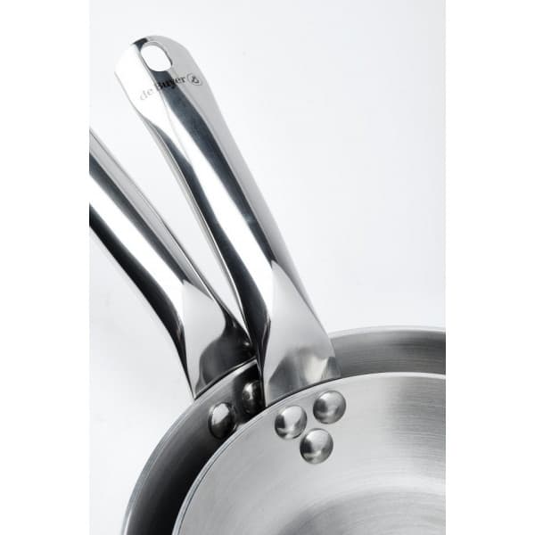 De Buyer Alchimy stegepande, 32 cm, rustfrit stål