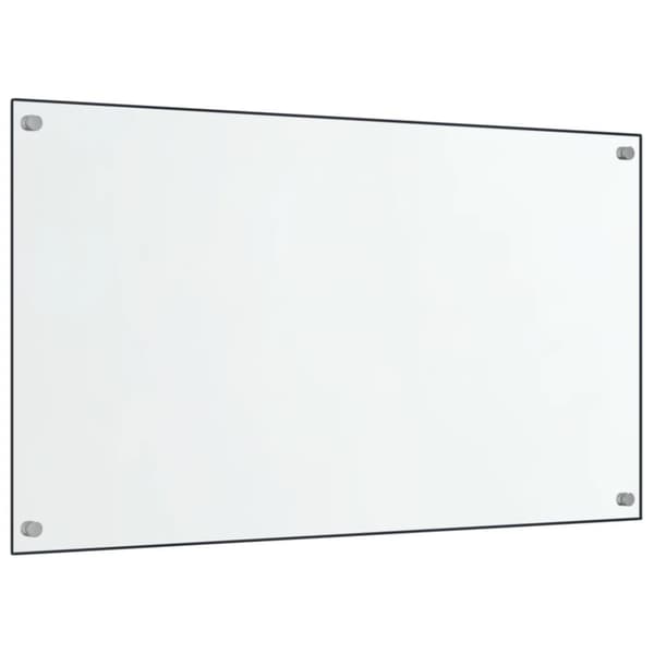 Keittiön roiskesuojat 2 kpl läpinäkyvä 70x60 cm karkaistu lasi