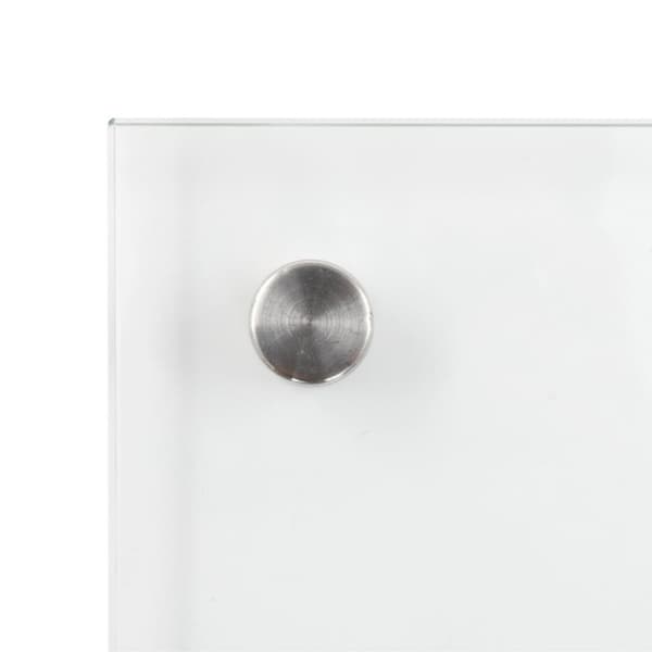 stænkplader 2 stk. 80x40 cm hærdet glas gennemsigtig