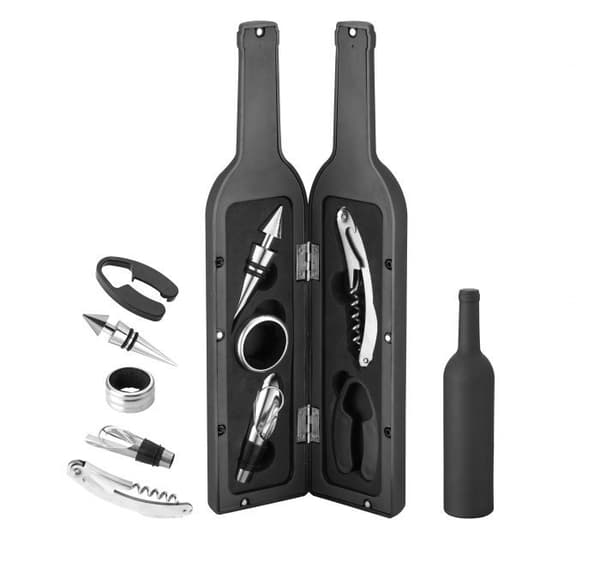 VINFLASKTILLBEH�R SET 5 ELE. KH-1166
