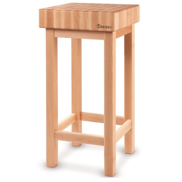 Träslagarblock 400x400x150mm med bas - Hendi 505625