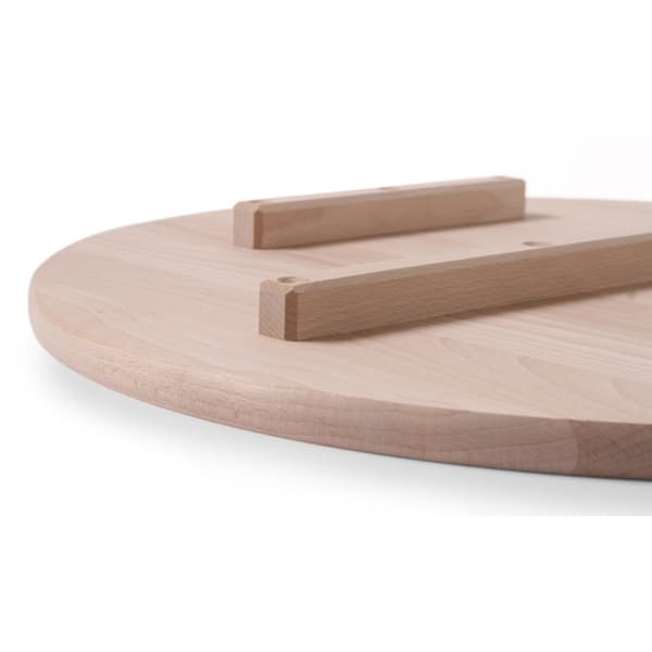 Pizzaskærebræt i træ 40 cm - Hendi 505564