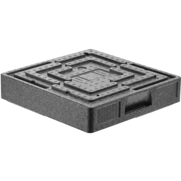 Termisk cateringbehållare för transport av mat SALTO, intern. 35x35x4,5cm 5L