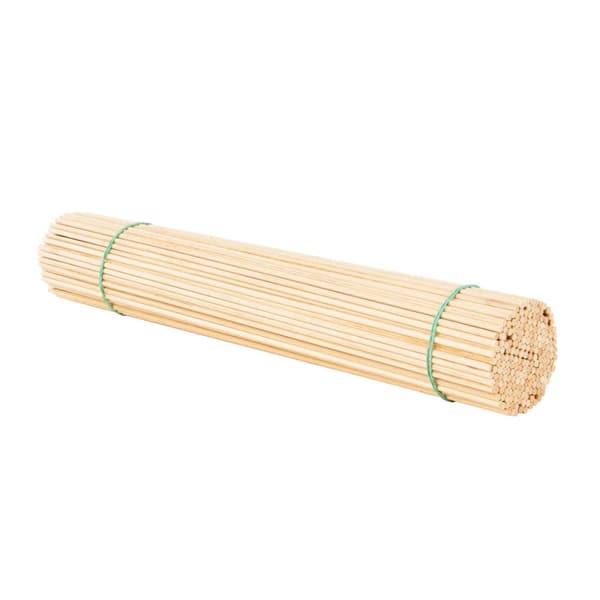 Flagpinde af træ til vimpler, 50 cm/5 mm, 100 stk
