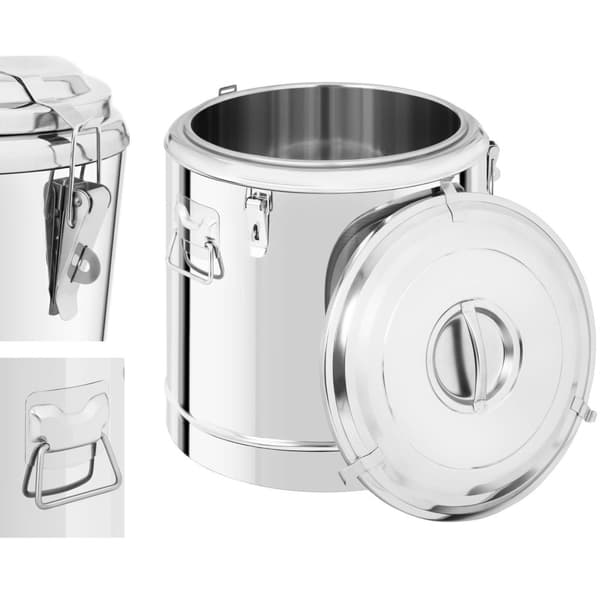 Catering termospullo ruoan kuljetukseen, teräs, 50L