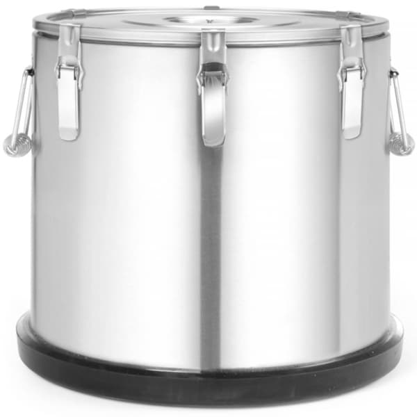Termos, catering lämpösäiliö ruoan kuljetukseen, ruostumatonta terästä, 15 l - Hendi 707487