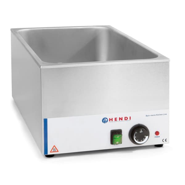 Justerbar elektrisk bain marie til GN1/1 150mm - Hendi 238905