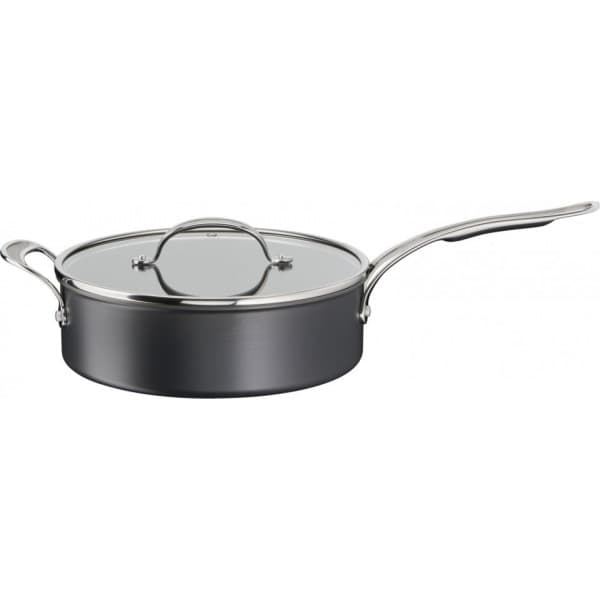 Tefal Jamie Oliver Cook's Classics HA-grytan med glaslock 26 cm/4,1 L, svart