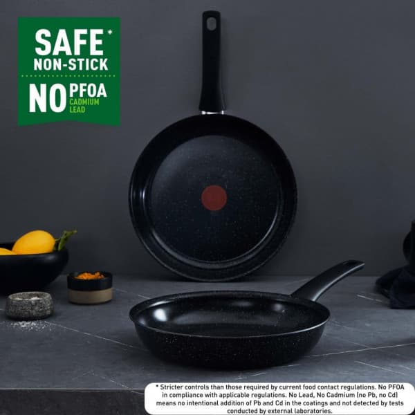 Tefal Intens'Ceram -stegepande 24 cm, sort