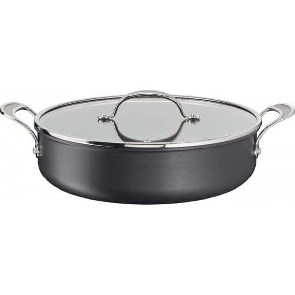 Tefal Jamie Oliver Cook's Classics HA -paistokattila lasikannella 30 cm/5,4 L, musta