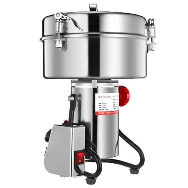 Kommerciel kornkværn, 4500W højhastigheds kraft, rustfrit stål holdbarhed,220V, Hvid