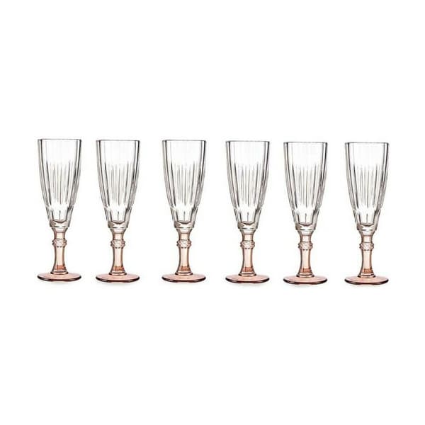 Champagneglas Vivalto PR05720ST3/BHA6 COFF Brun Glas 170 ml (6 antal)