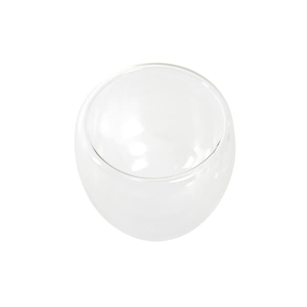 Glasset DKD Home Decor Transparent Glas Borosilikatglas 250 ml