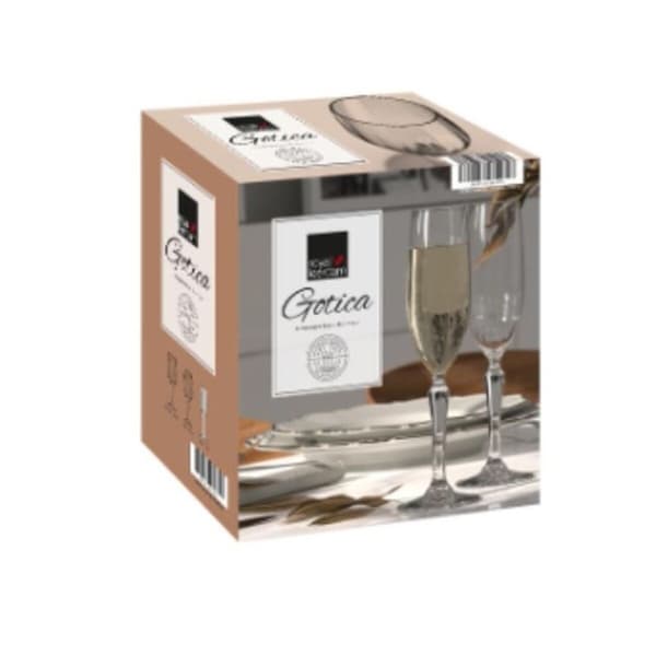 Champagneglas Royal Leerdam Gotica 210 ml champagne 6 Delar (6 antal)