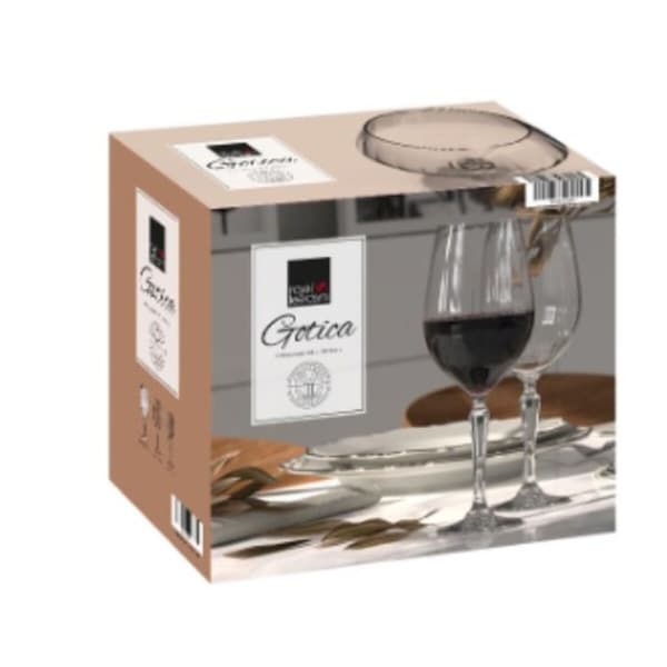 Set med vinglas Royal Leerdam Gotica 600 ml 6 Delar (6 antal)