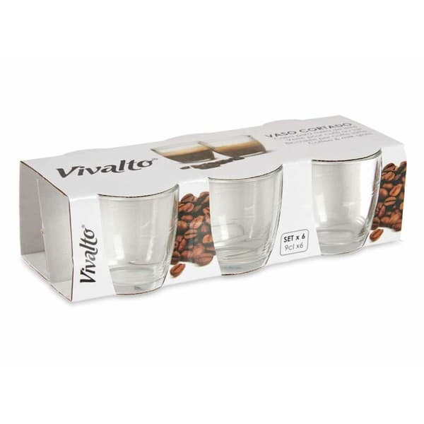 Glasset Vivalto 503A-1/WH6 Transparent Glas 90 ml (12 antal)