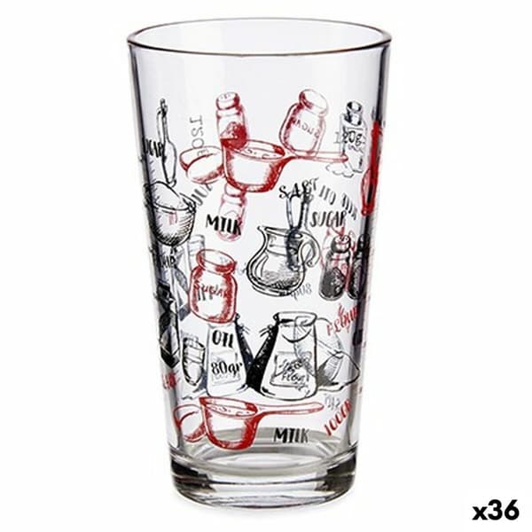 Mätbehållare Vivalto Recipe Glas 450 ml (36 antal)