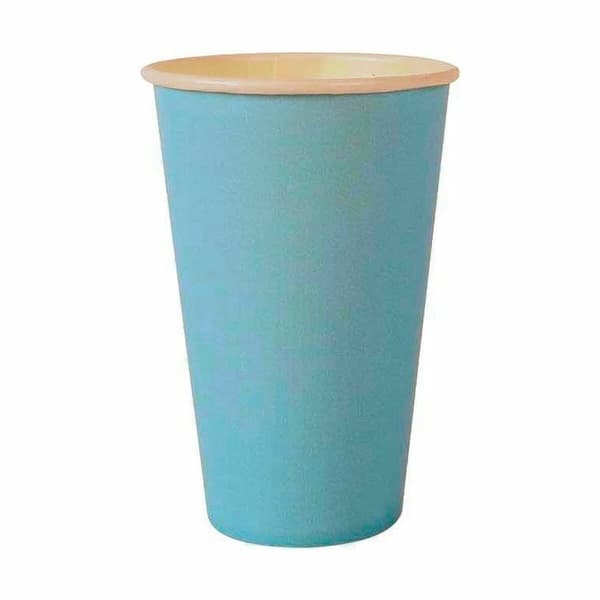 Glasset Algon Engångsanvändning Papp Blå 10 Delar 350 ml (20 antal)