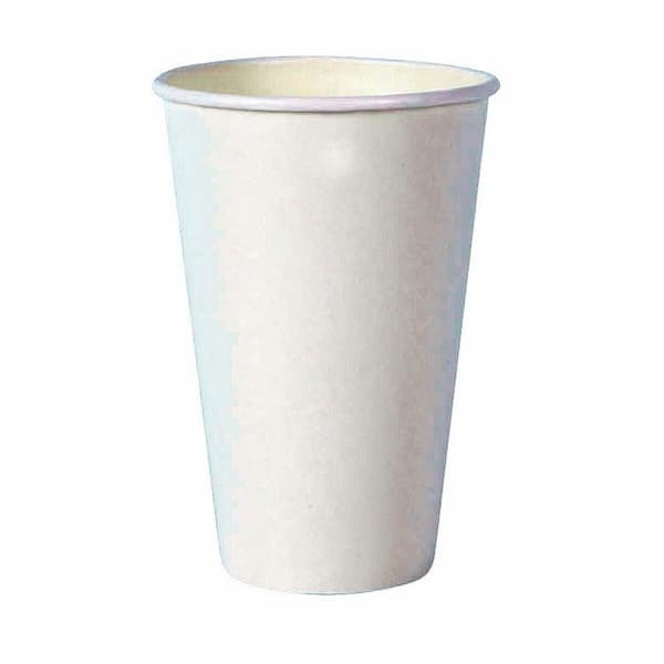 Glasset Algon Engångsanvändning Papp Vit 35 Delar 350 ml (20 antal)