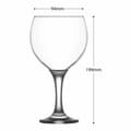 Miniatyrbild 5 av 6: Glasset LAV M126072 (4 antal) (6 pcs)