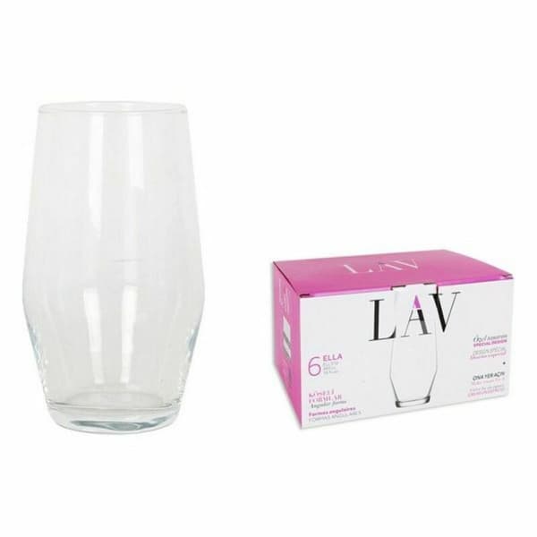 Glasset LAV 144954 6 Delar (8 antal) (495 ml)
