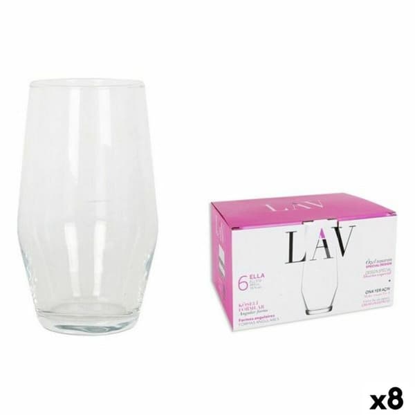 Glasset LAV 144954 6 Delar (8 antal) (495 ml)