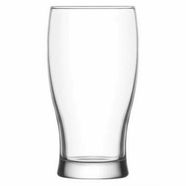 Ölglas LAV Belek Transparent Glas 6 Delar (8 antal) (375 cc)