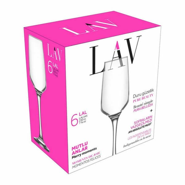 Champagneglas LAV Lal 6 Delar (4 antal)