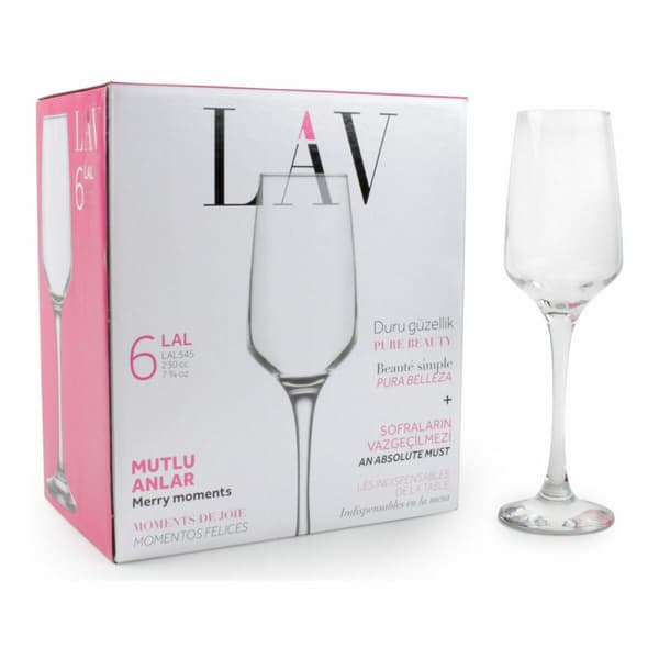 Champagneglas LAV Lal 6 Delar (4 antal)