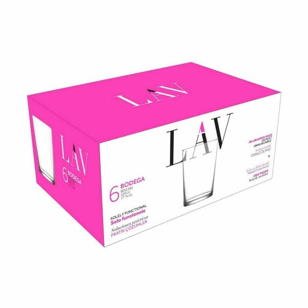 Glasset Inde Bodega 515 ml (8 antal)