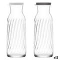 Miniatyrbild 1 av 2: Glasflaska LAV 1,2 L Med lock (12 antal)