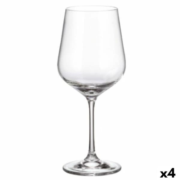 Set med vinglas Bohemia Crystal Sira 580 ml 6 Delar (4 antal)