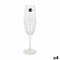 Miniatyrbild 1 av 2: Champagneglas Crystalex Lara Glas 220 ml Champagne 6 Delar (6 antal) (4 antal)