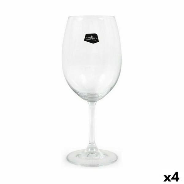 Set med vinglas Crystalex Lara Glas 450 ml Vin 6 Delar (6 antal) (4 antal)