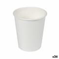 Miniatyrbild 1 av 2: Glasset Algon Papp Engångsanvändning Vit 36 antal (50 Delar)