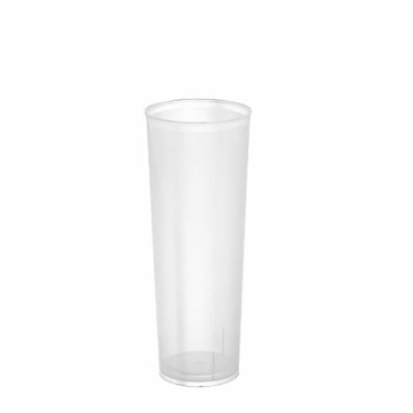 Set med återanvändbara glas Algon Transparent 65 antal 330 ml (6 Delar)
