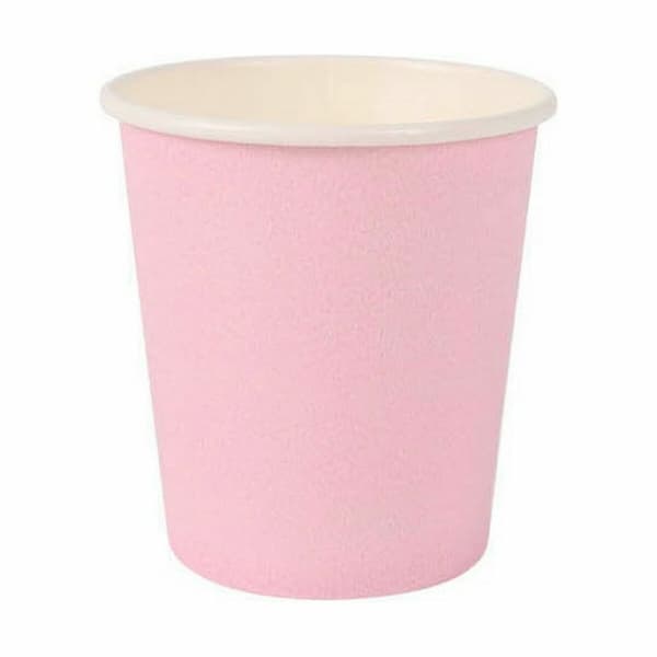 Glasset Algon Engångsanvändning Papp Rosa 20 Delar 120 ml (24 antal)