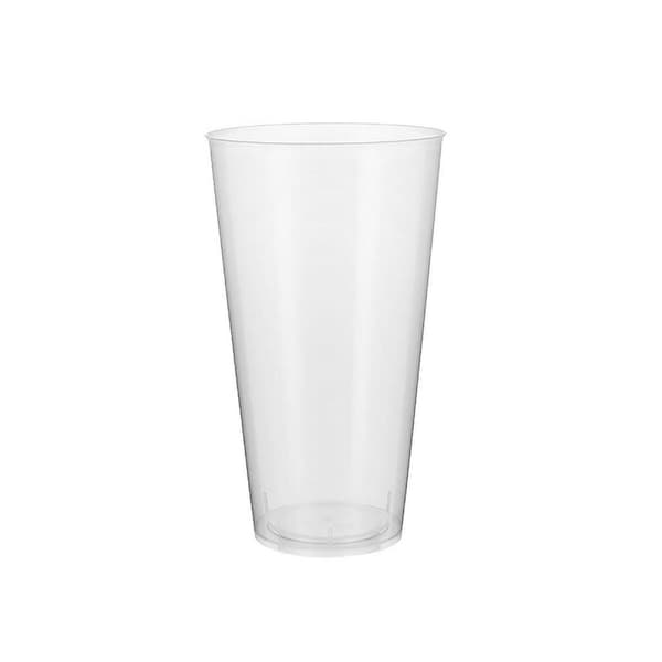 Set med återanvändbara glas Algon Plast Transparent 4 Delar 450 ml (64 antal)