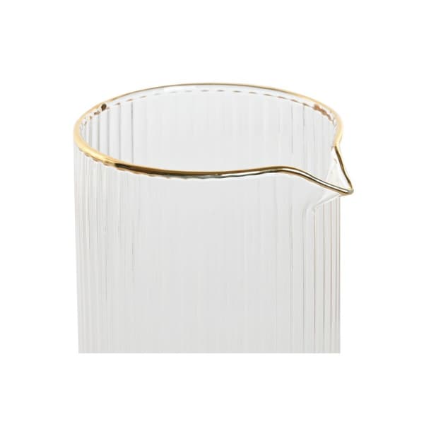 Kanna Home ESPRIT Transparent Gyllene Glas