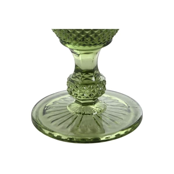 Glasset DKD Home Decor Grön Glas 240 ml