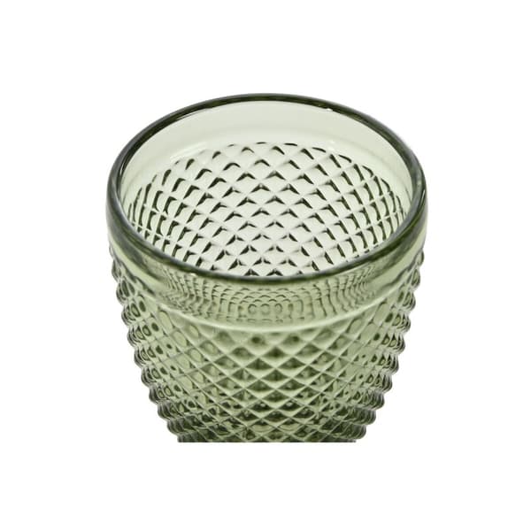 Glasset DKD Home Decor Grön Glas 240 ml